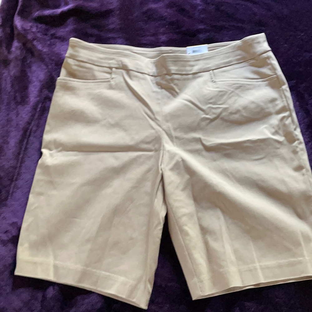 Time and True Size L/G (12-14) 10” seam shorts
